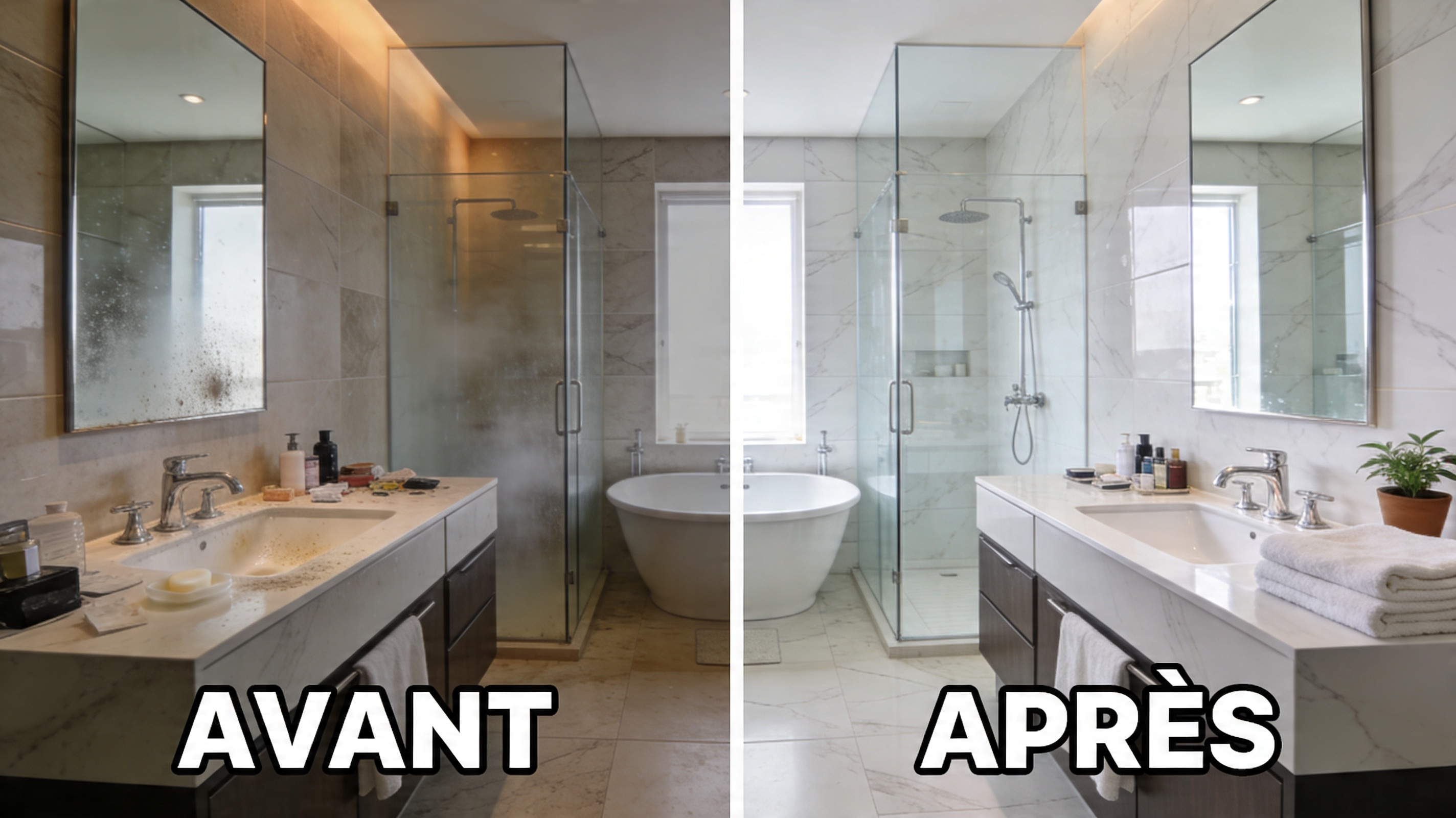 Avant / après intervention SPS